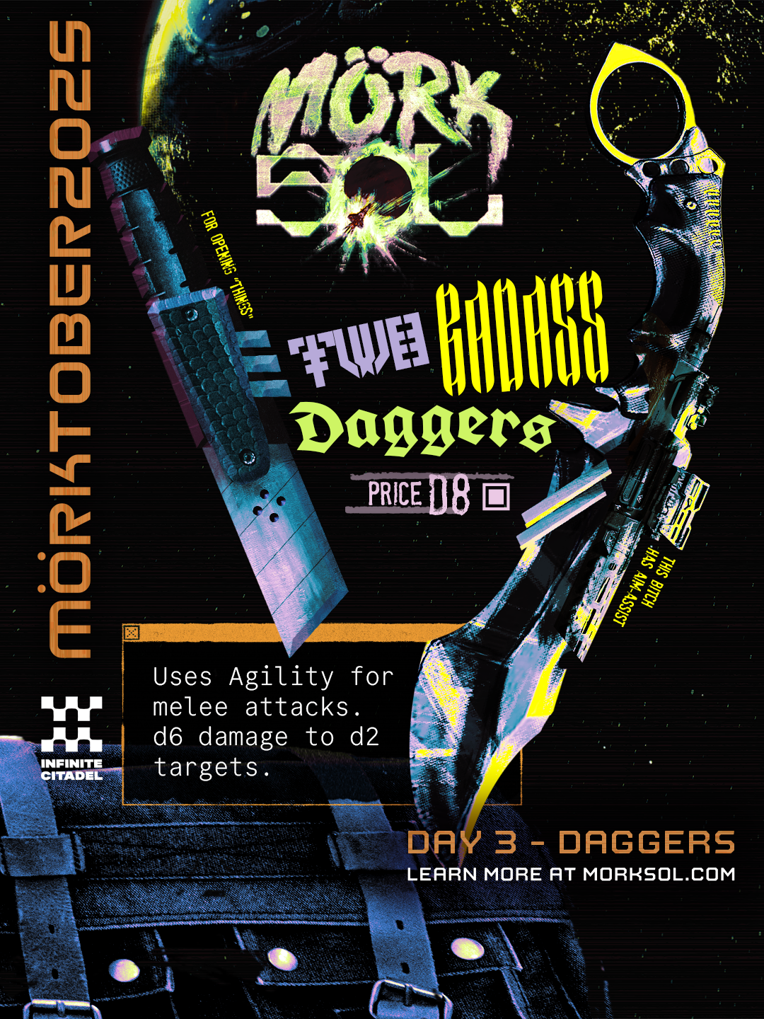 Day 3 - Two Badass Daggers